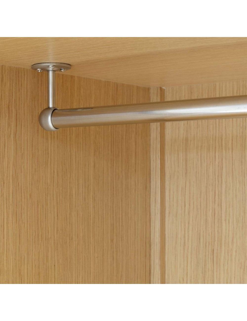 Abhika Kleiderschrank St. Martin mit Schubladen und Wiener Geflecht