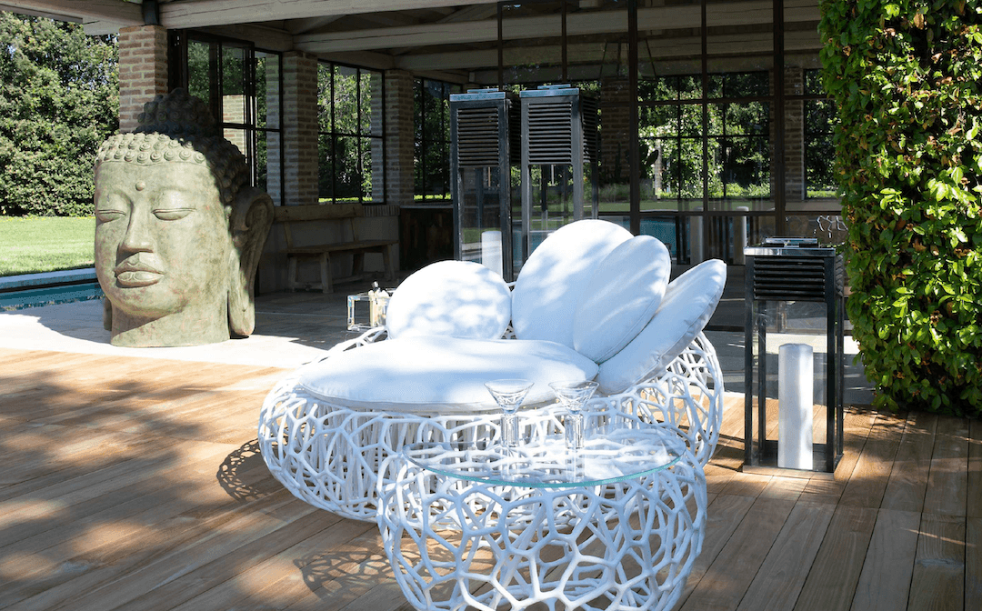 Abhika Outdoor Beistelltisch Nido