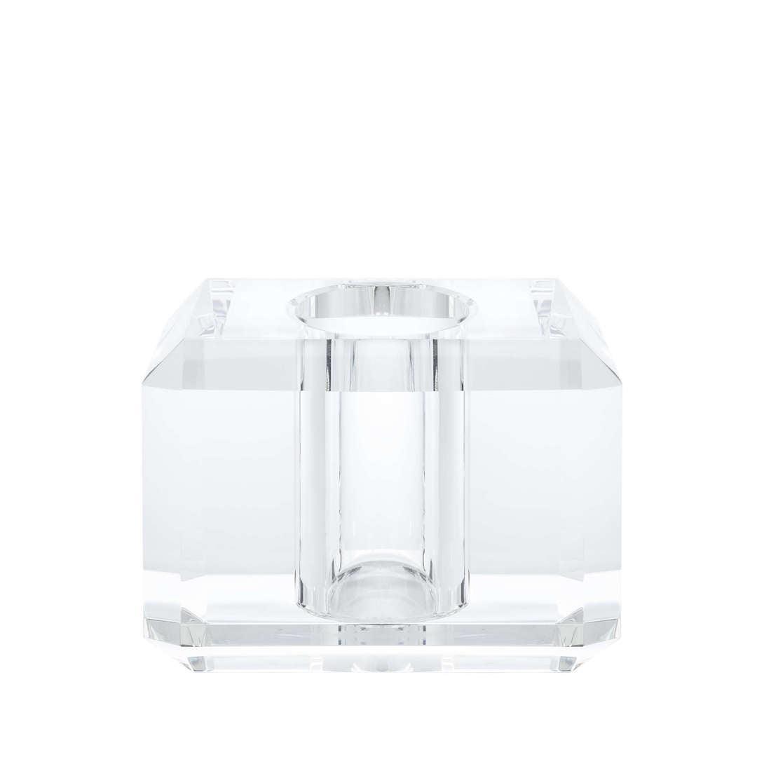 Abhika Rechteckige Glasvase Blocky