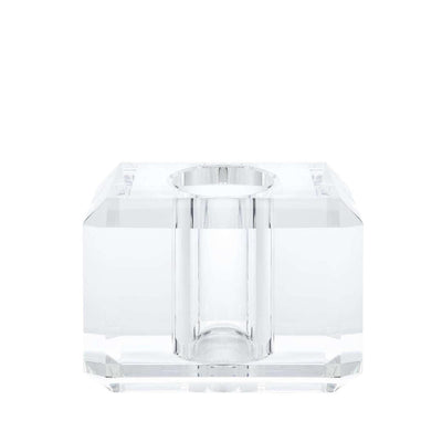 Abhika Rechteckige Glasvase Blocky