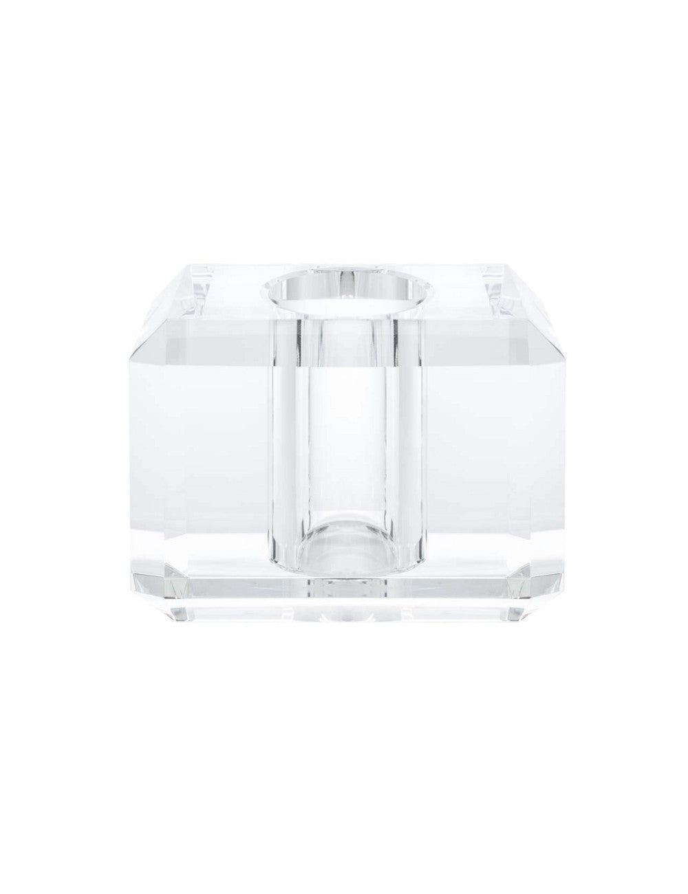 Abhika Rechteckige Glasvase Blocky