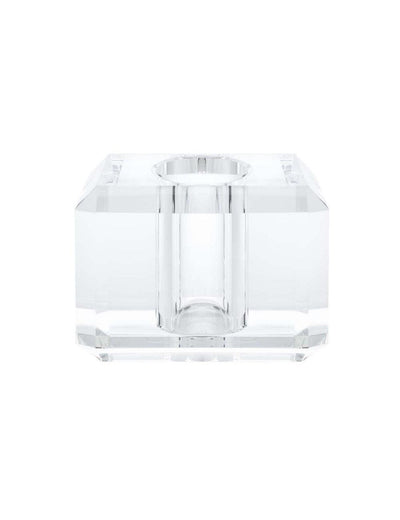 Abhika Rechteckige Glasvase Blocky
