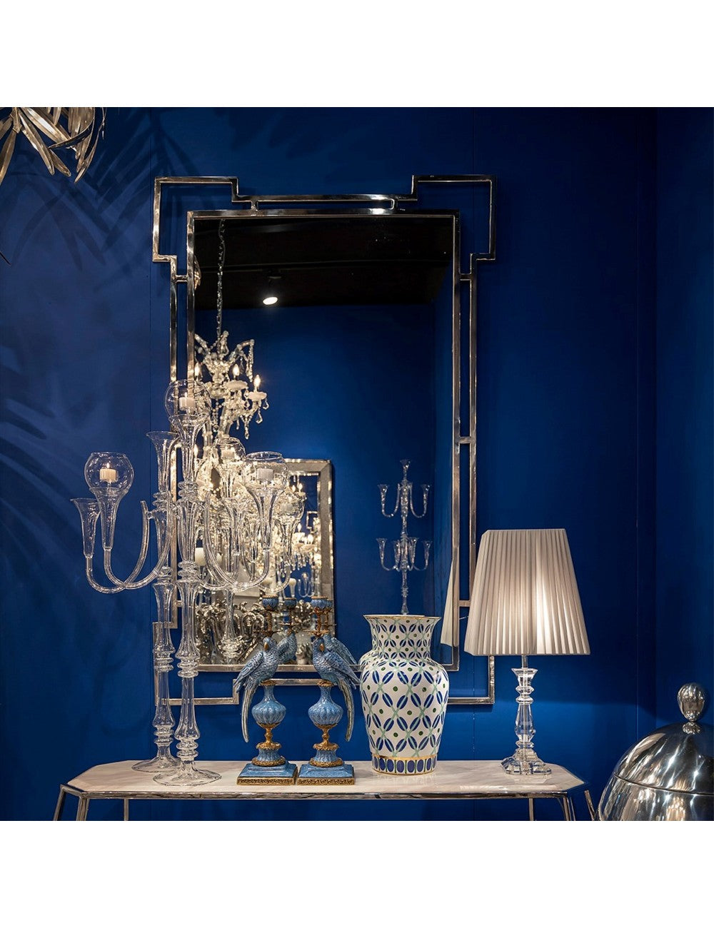 Abhika Rechteckiger Wandspiegel Edgy | 160x103 cm