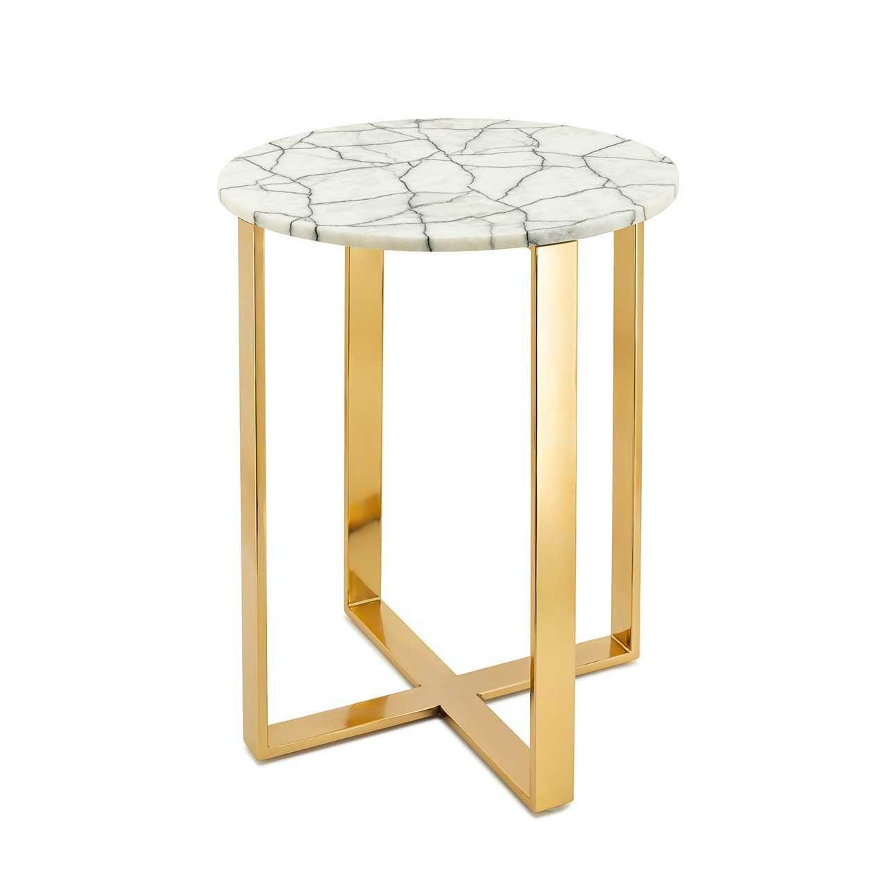 Abhika Runder Beistelltisch Madison | ø 41 cm