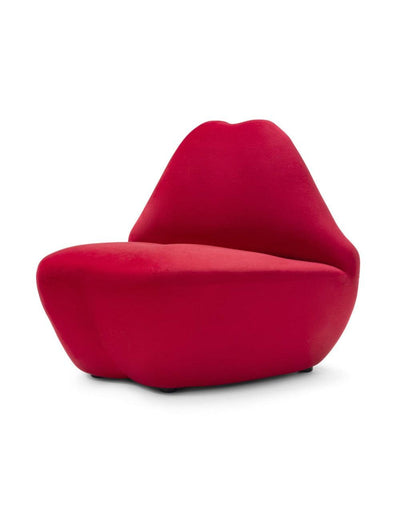 Abhika Sessel Lips Kussmund | Rot