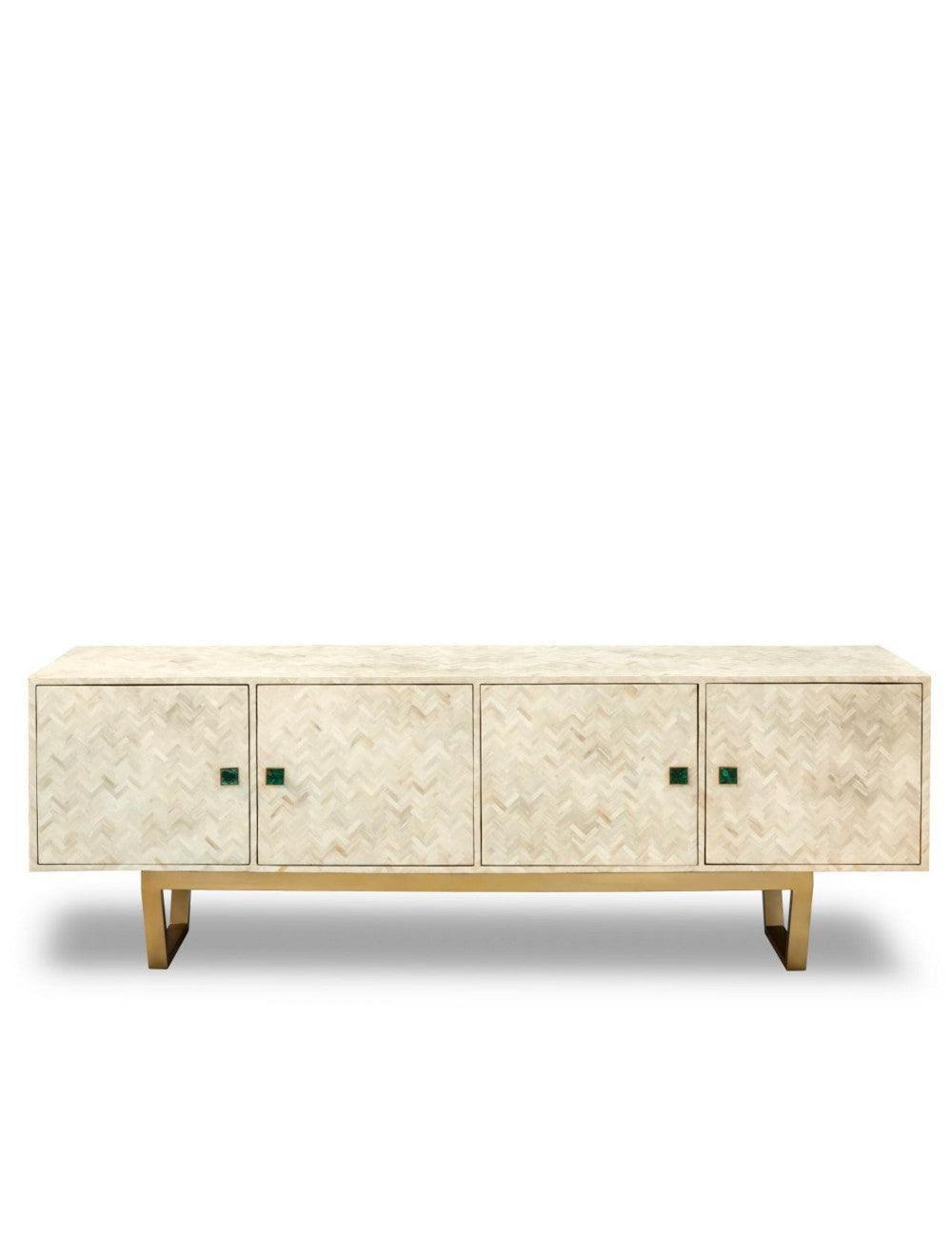 Abhika Sideboard Bonnie Ivory | 221x45 cm