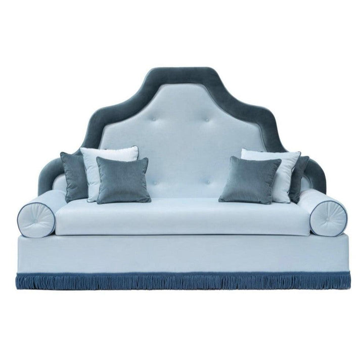 Abhika Sofa Beth Edge mit Fransen