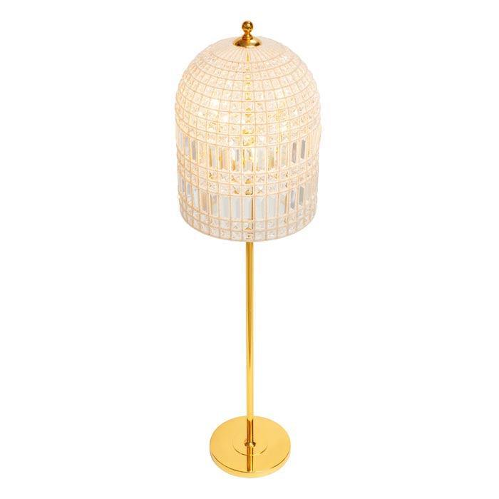 Abhika Stehlampe Crystal Dome | H 168 cm