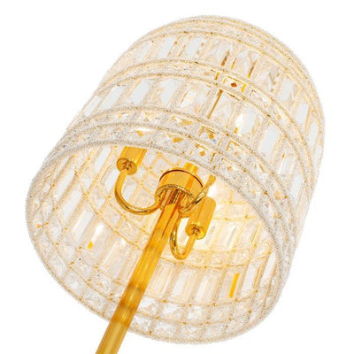 Abhika Stehlampe Crystal Dome | H 168 cm