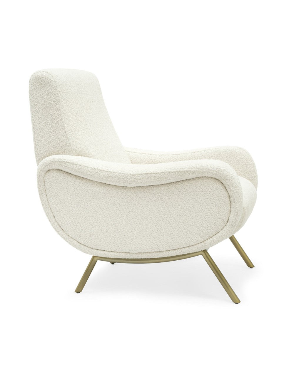 Abhika Teddy-Loungesessel Gilly | Ivory