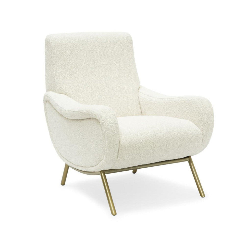 Abhika Teddy-Loungesessel Gilly | Ivory
