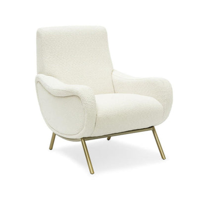 Abhika Teddy-Loungesessel Gilly | Ivory