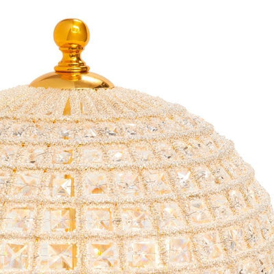 Abhika Tischlampe Crystal Dome | H 71 cm