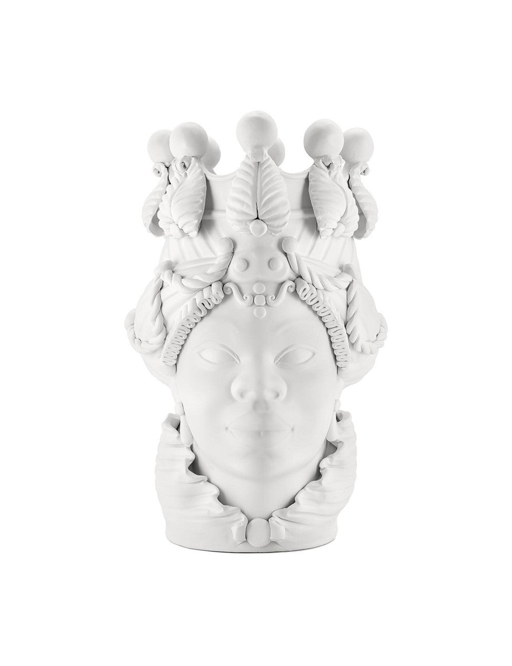 Abhika Vase Teste di Moro Lady Big Matt | H 48 cm
