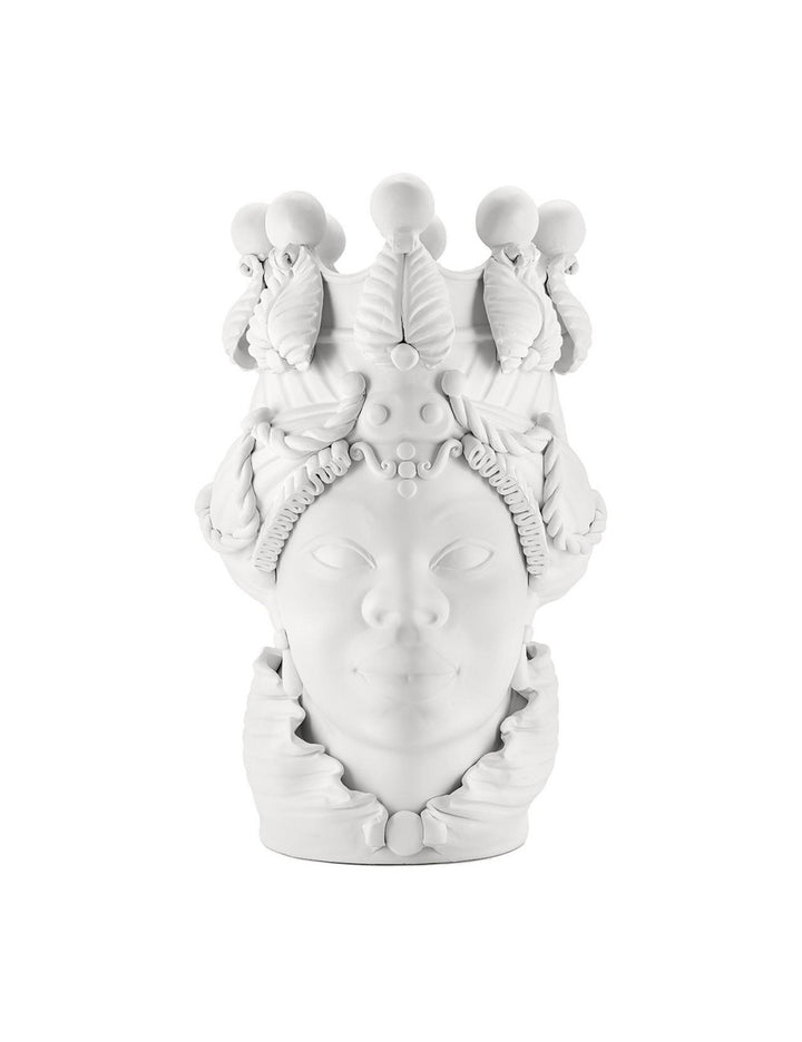 Abhika Vase Teste di Moro Lady Big Matt | H 48 cm