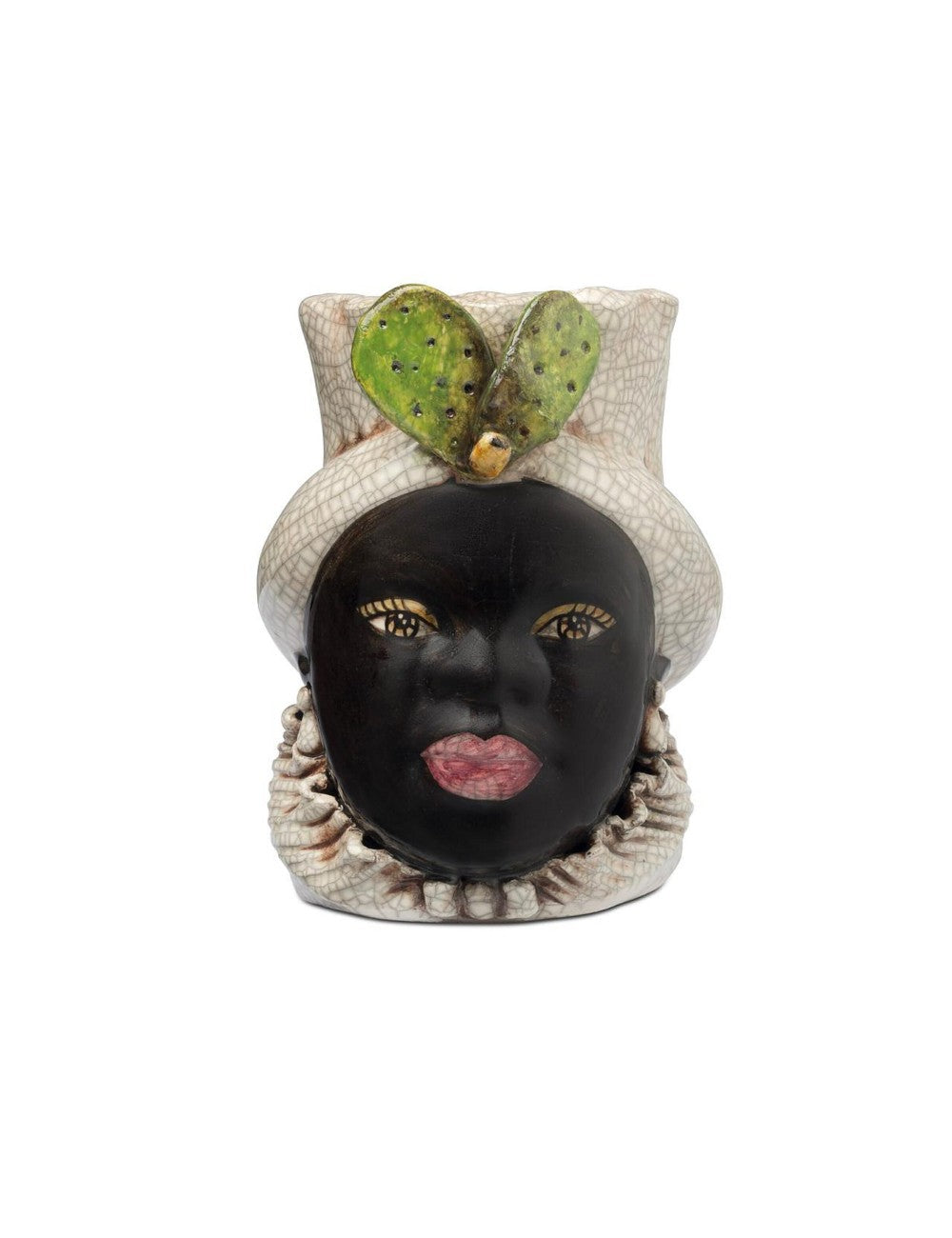 Abhika Vase Teste di Moro Lady Fico Small | H 18 cm