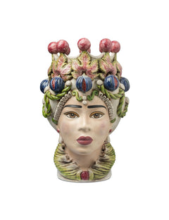 Abhika Vase Teste di Moro Lady Fig Big | H 51 cm