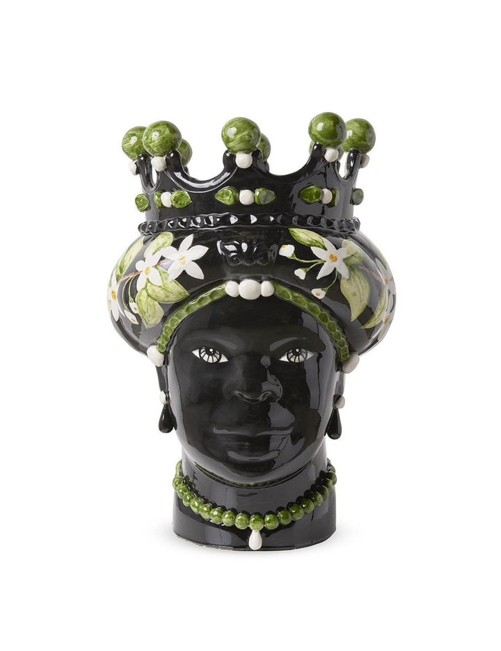 Abhika Vase Teste di Moro Lady Jasmine | H 41 cm