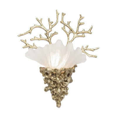 Abhika Wandlampe Krizia Shell | H 38 cm