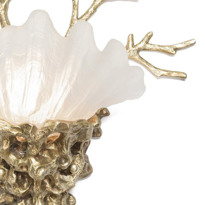 Abhika Wandlampe Krizia Shell | H 38 cm
