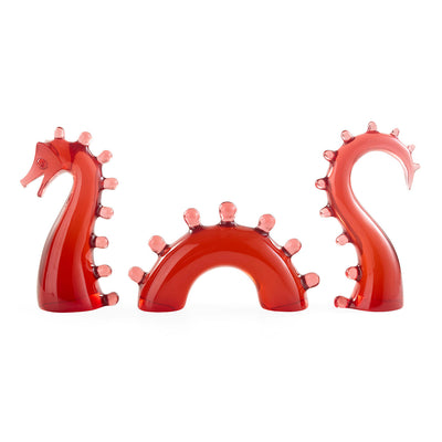 Jonathan Adler Acryl Skulptur Dragon | 3-teilig