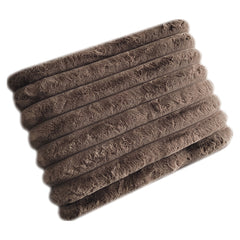 Richmond Interiors Faux Fur Throw Blanket Chic Furenzo Taupe | 200x300 cm