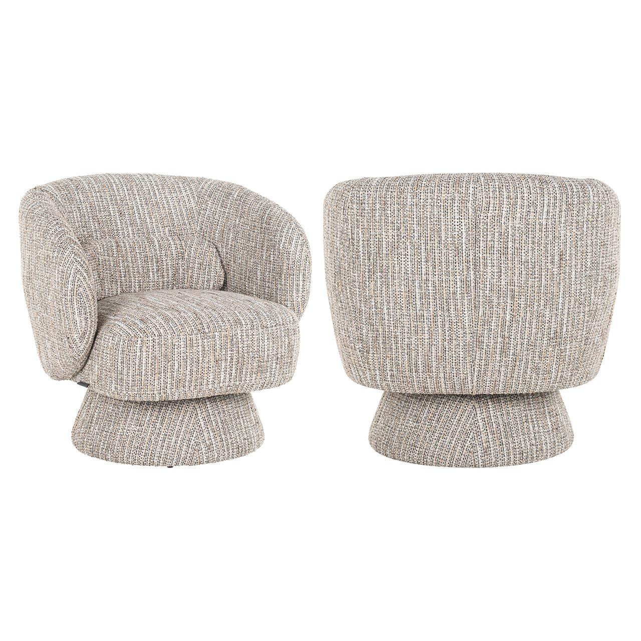 Alexander Jones Drehsessel Cavallo | Beige