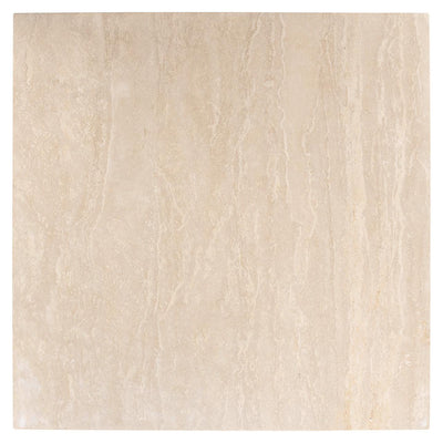 Alexander Jones Quadratischer Couchtisch Biltmore aus italienischem Travertin | 110x110 cm