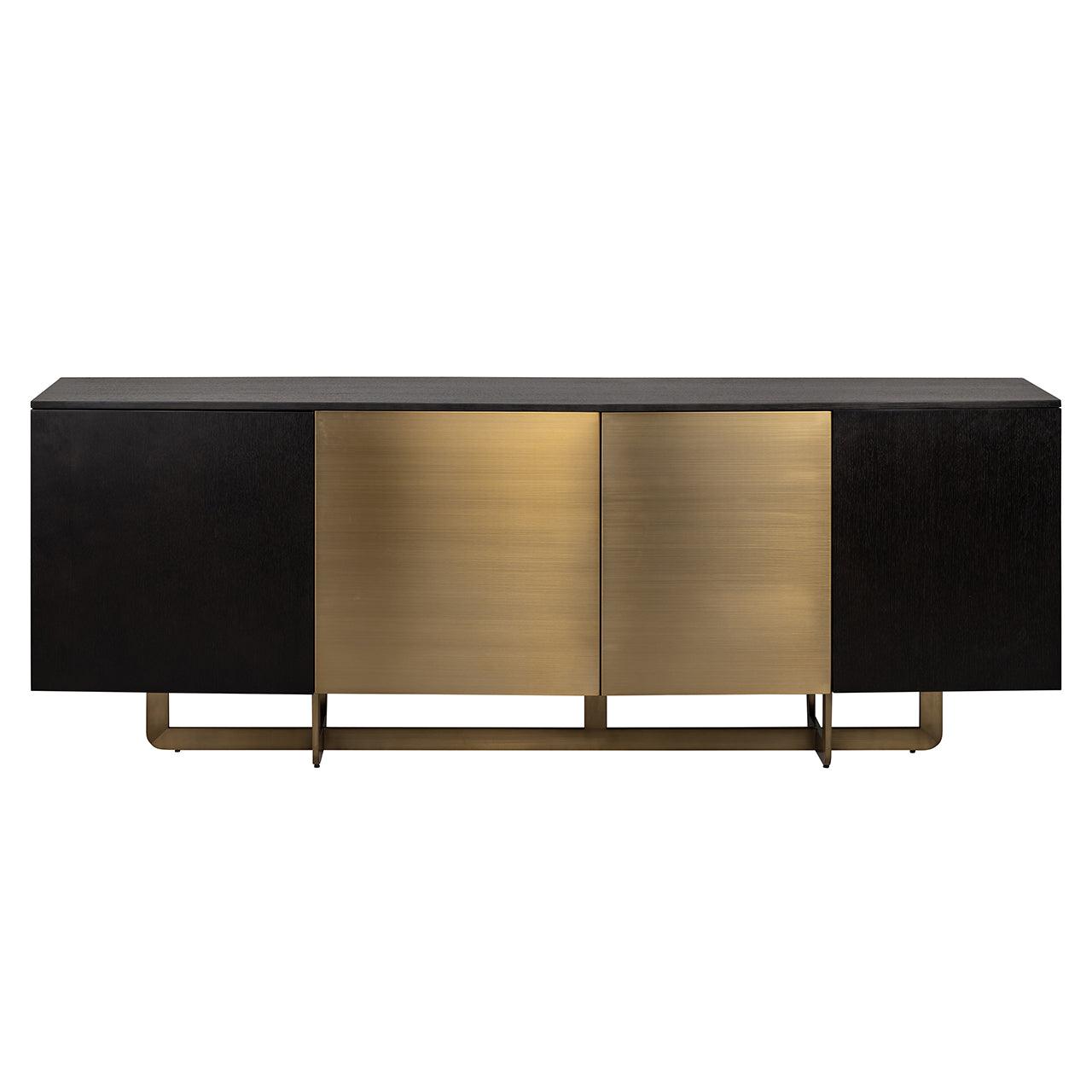 Alexander Jones Sideboard Dax 4-türig | Brushed Gold