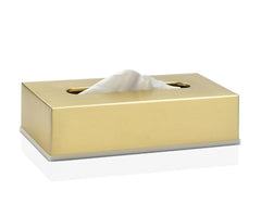 Andrea House Kosmetiktuchbox aus Edelstahl | Gold