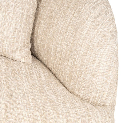 Richmond Interiors geschwungenes Ecksofa Pandora mit Lounge Links | Beige