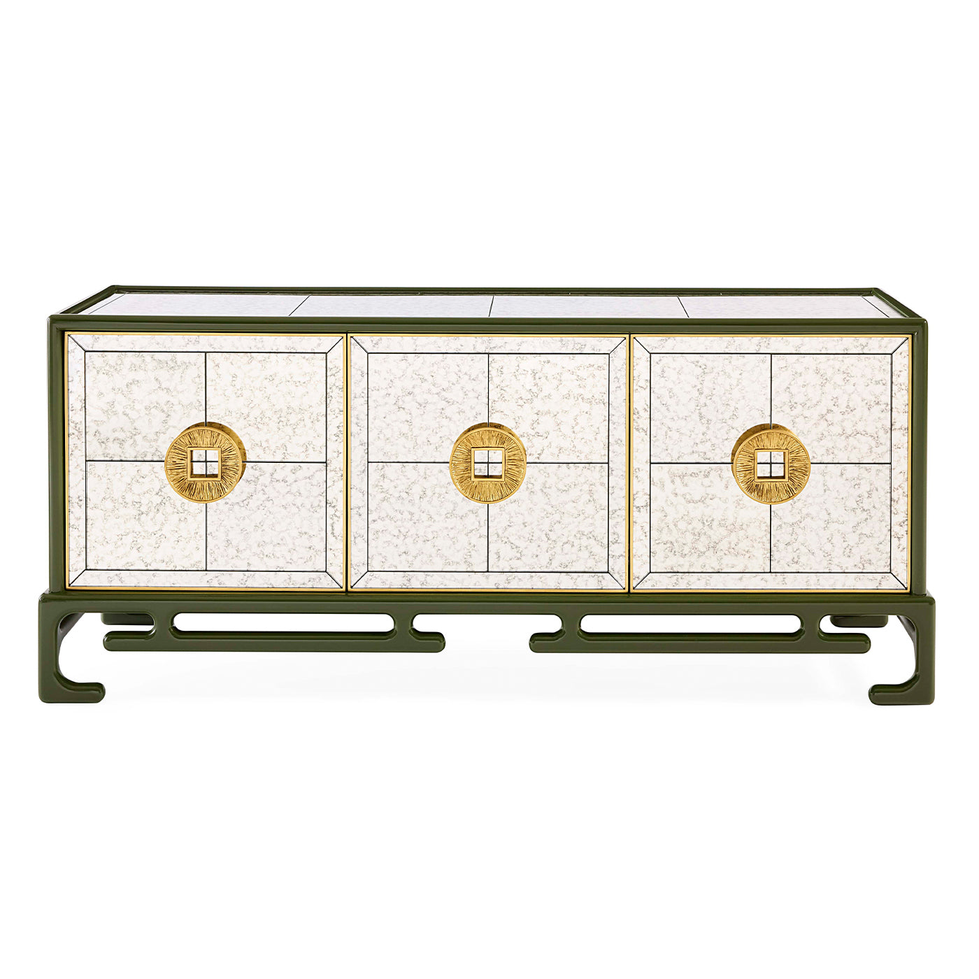 Jonathan Adler verspiegeltes Sideboard Baldwin | 3-türig