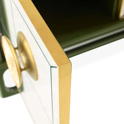 Jonathan Adler verspiegeltes Sideboard Baldwin | 3-türig