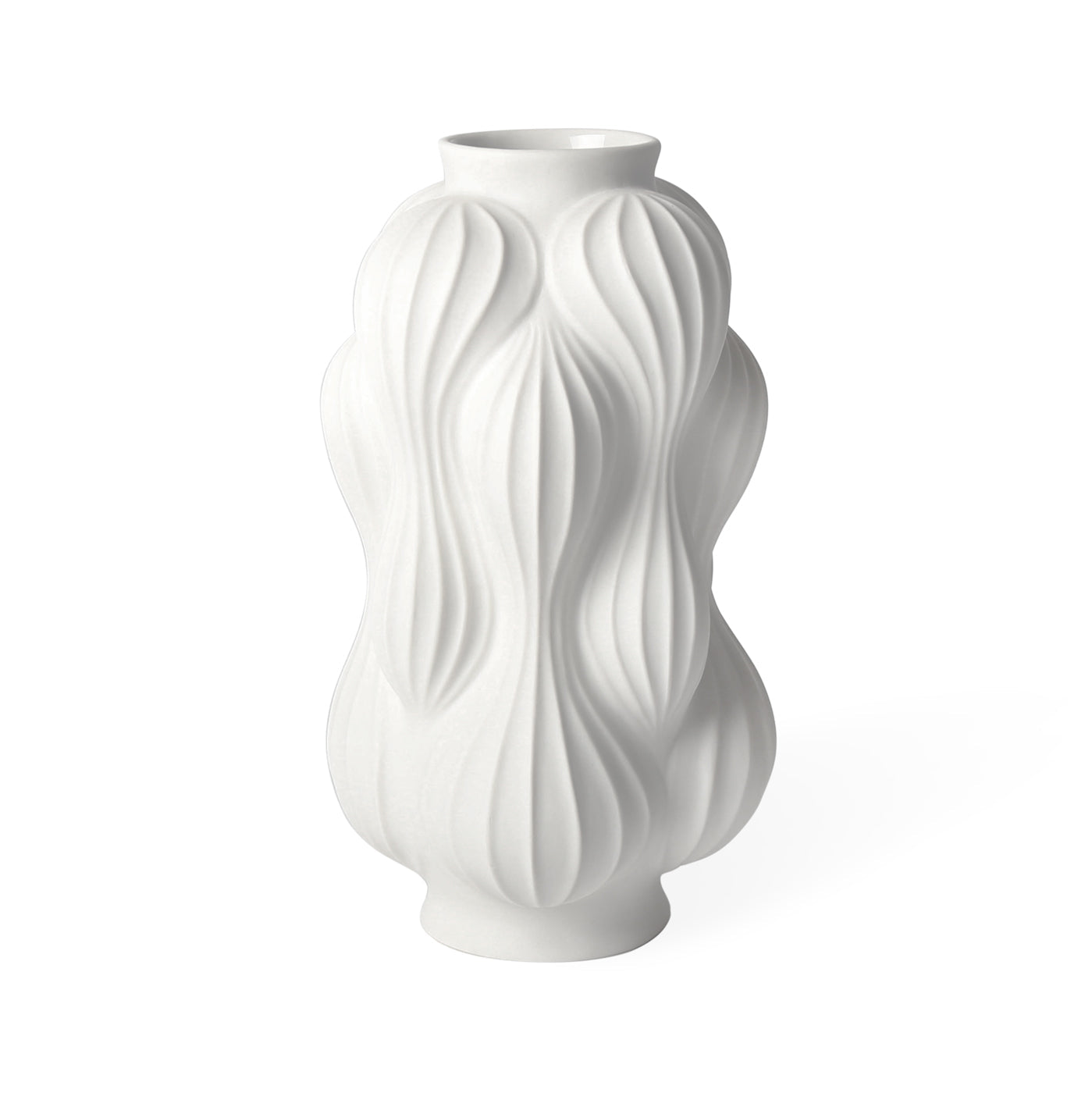 Jonathan Adler Vase Balloon Large | Mattweiß