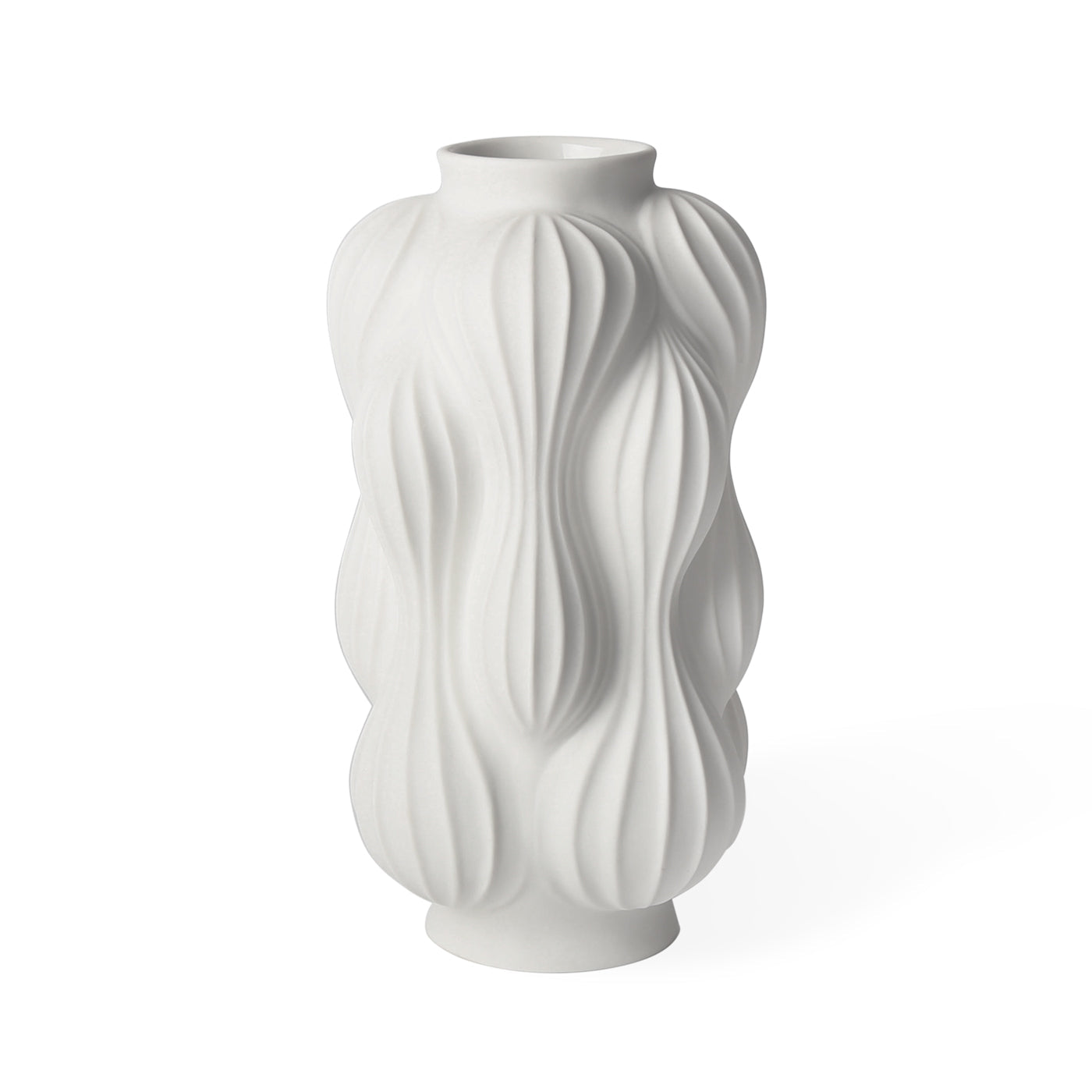 Jonathan Adler Vase Balloon Large | Mattweiß