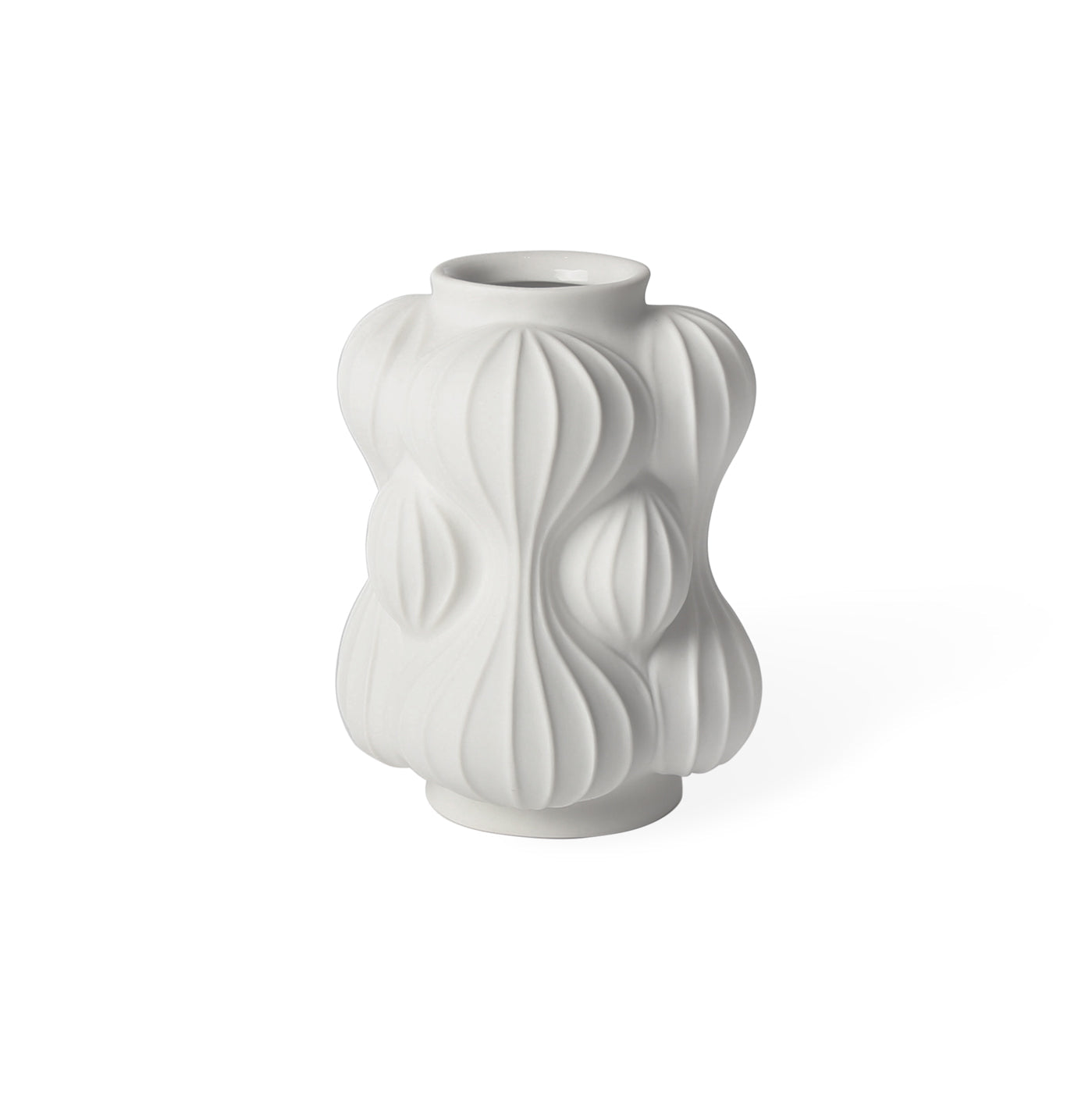 Jonathan Adler Vase Balloon Small | Mattweiß