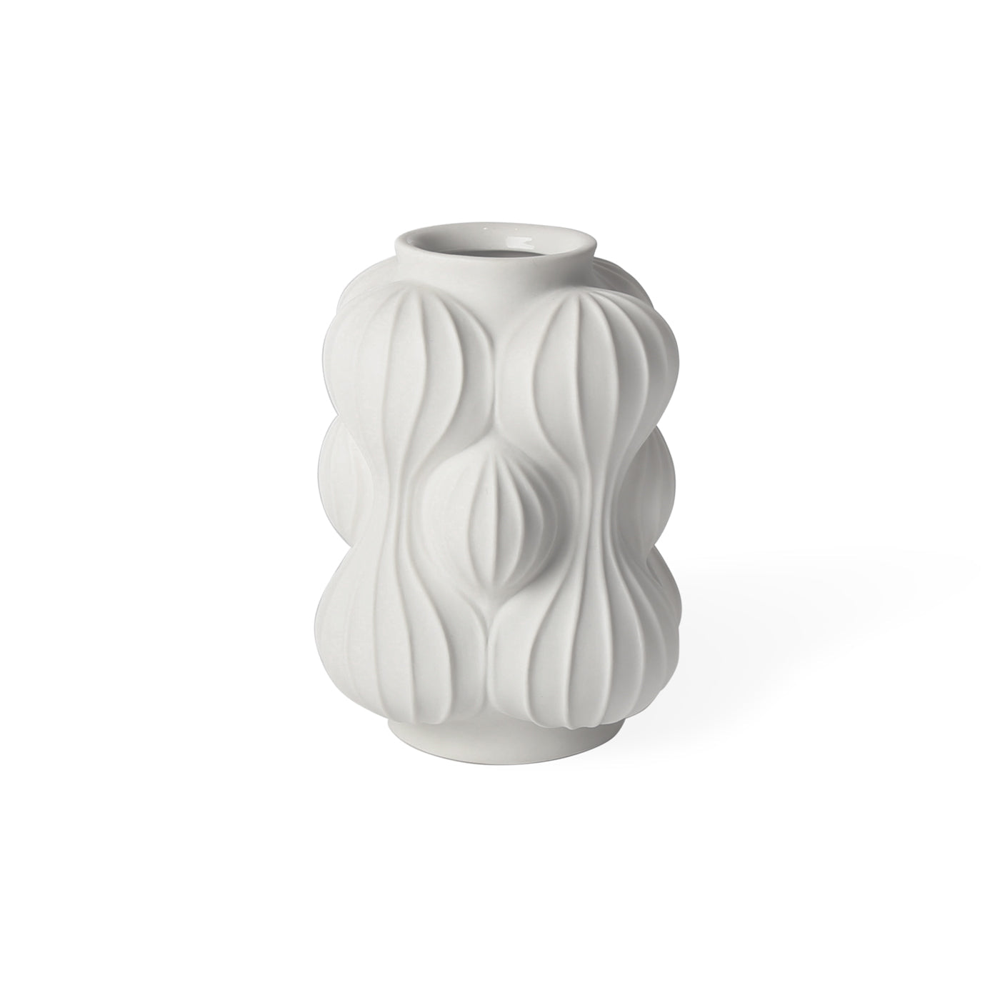 Jonathan Adler Vase Balloon Small | Mattweiß