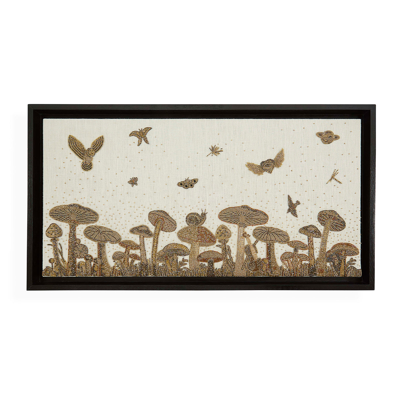 Jonathan Adler Wandbild Botanist Mushroom Beaded Wall Art