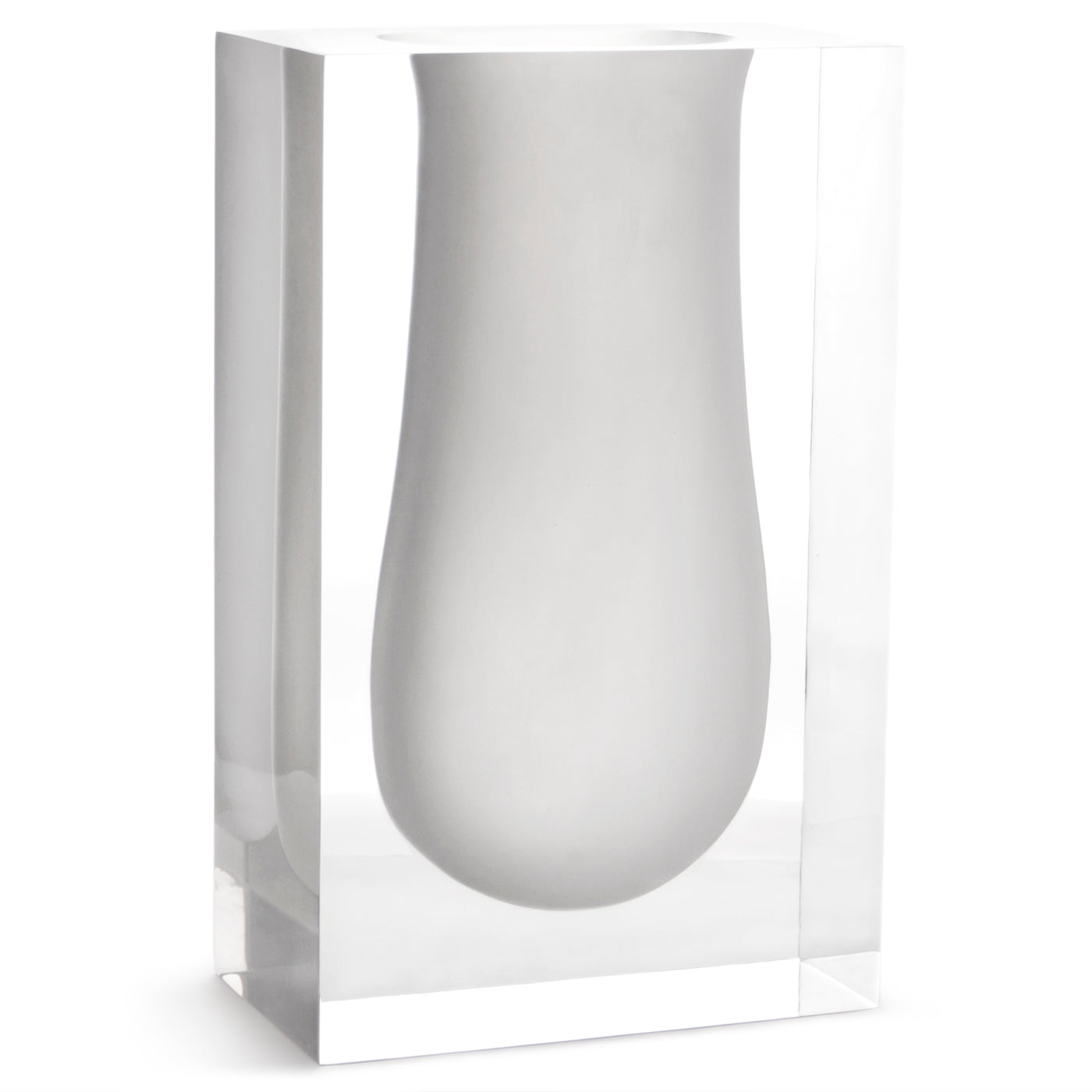 Jonathan Adler Vase Bel Air Mega Scoop | Weiß