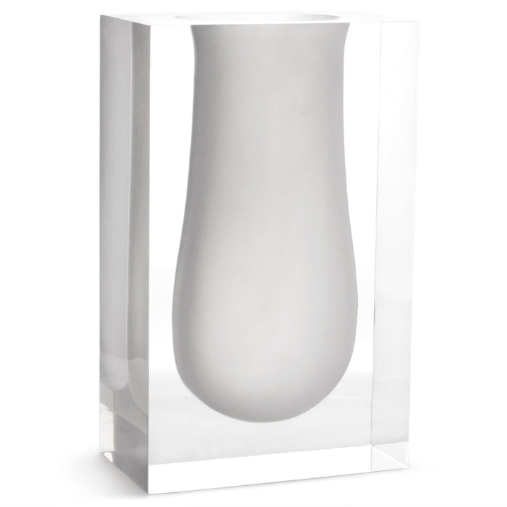 Jonathan Adler Vase Bel Air Mega Scoop | Weiß
