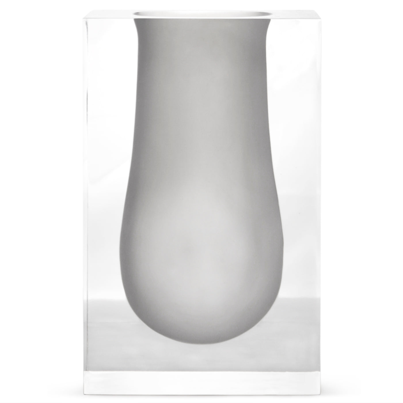 Jonathan Adler Vase Bel Air Mega Scoop | Weiß
