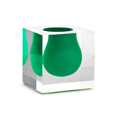 Jonathan Adler Vase Bel Air Mini Scoop | Emerald