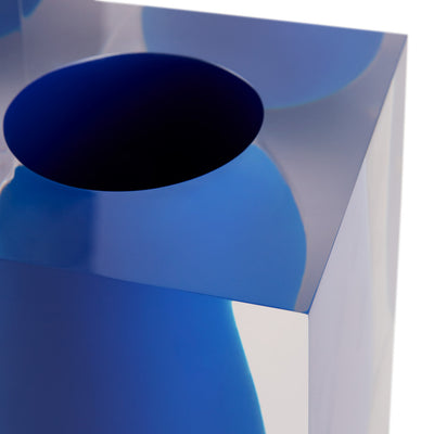 Jonathan Adler Vase Bel Air Scoop | Cobalt