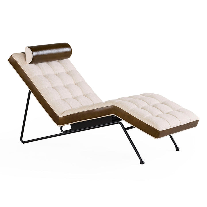 Jonathan Adler Relaxliege Chaiselongue Belmondo | Oatmeal