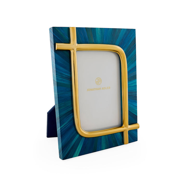 Jonathan Adler Cadre Photo Bijoux Turquoise | 10x15 cm