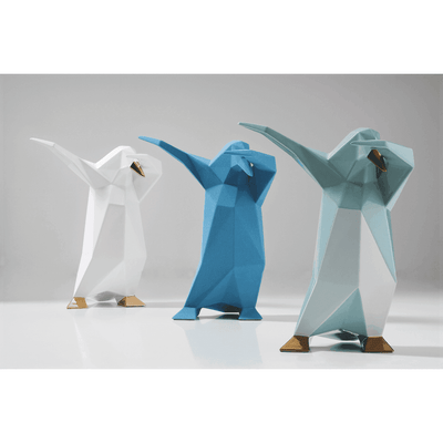 Bosa Bosa Dab Pinguin | Glasiert mit Edelmetall-Verzierungen Codeso Living