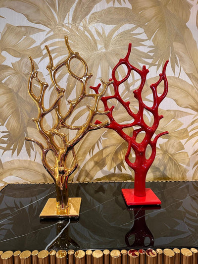 Bosa Bosa Skulptur Coralli | Kostbare Metallglasur Codeso Living