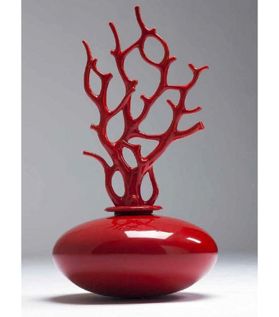Bosa Bosa Vase Baloo | Glossy Fire Red Codeso Living