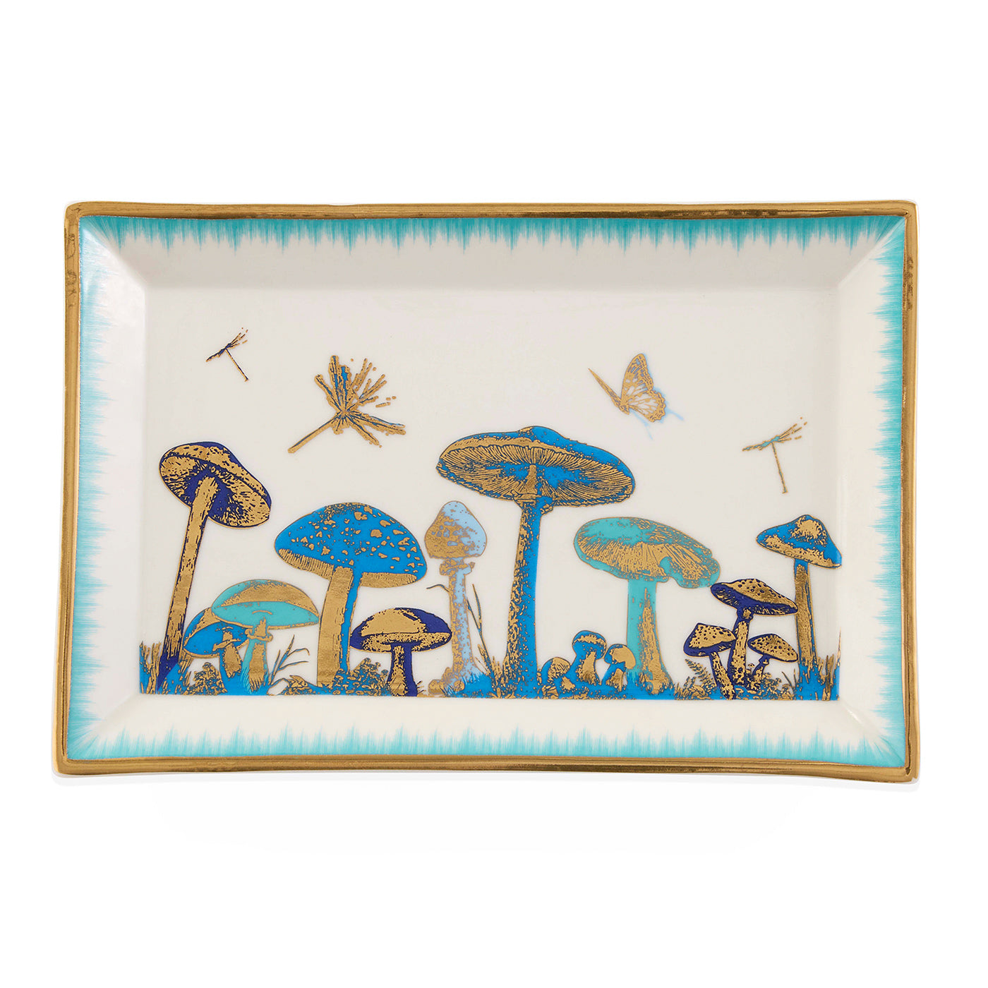 Jonathan Adler Ablageschale Botanist Mushroom Rectangle Tray