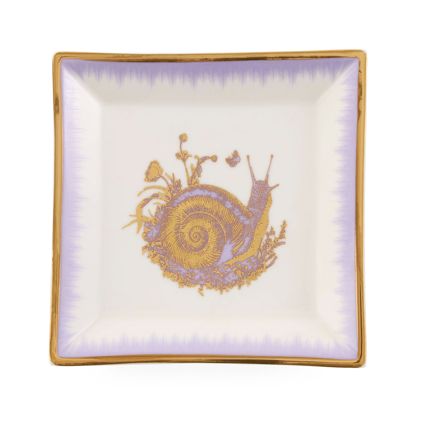 Jonathan Adler Ablageschale Botanist Snail Square Tray